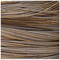 Queenbox Tejido de ratán Redondo gradiente de 3 mm x 10 m- Material de Punto de reparación de ratán sintético- ratán de…